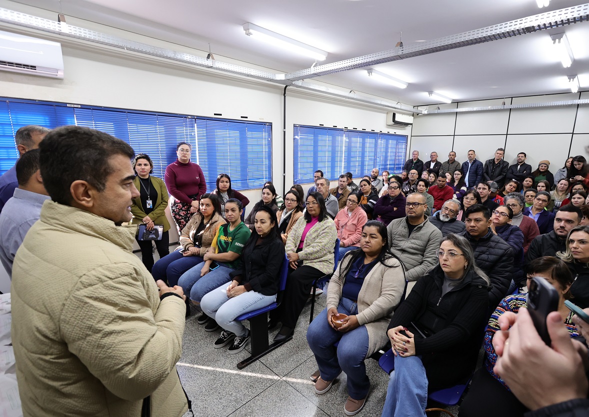 Prefeito Marçal Filho agradece empenho da equipe da Educação que tem gerado resultados positivos para a cidade de Dourados- Fotos: A. Frota