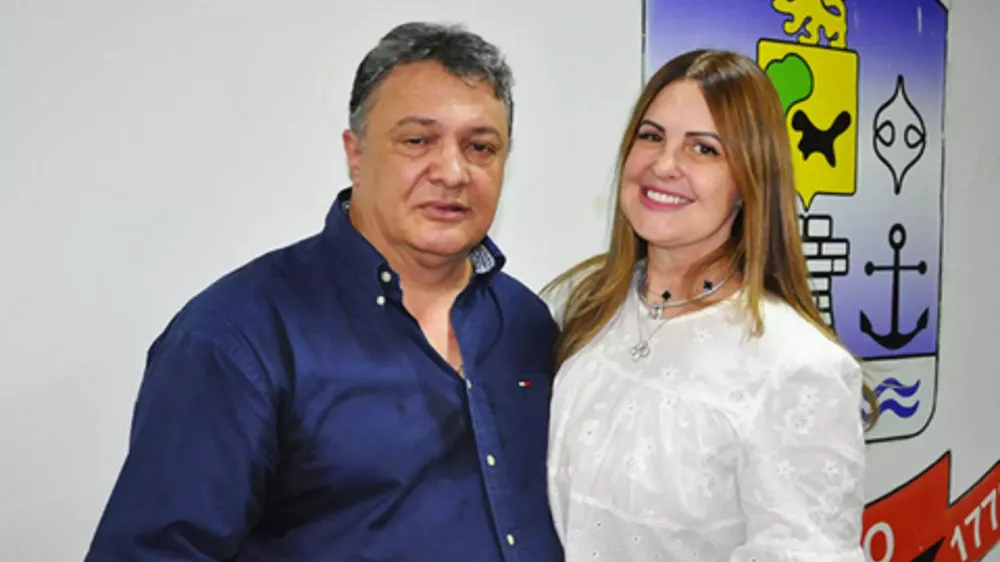 Munir Ramunieh e Bernardete Tres (Correio Corumbaense)