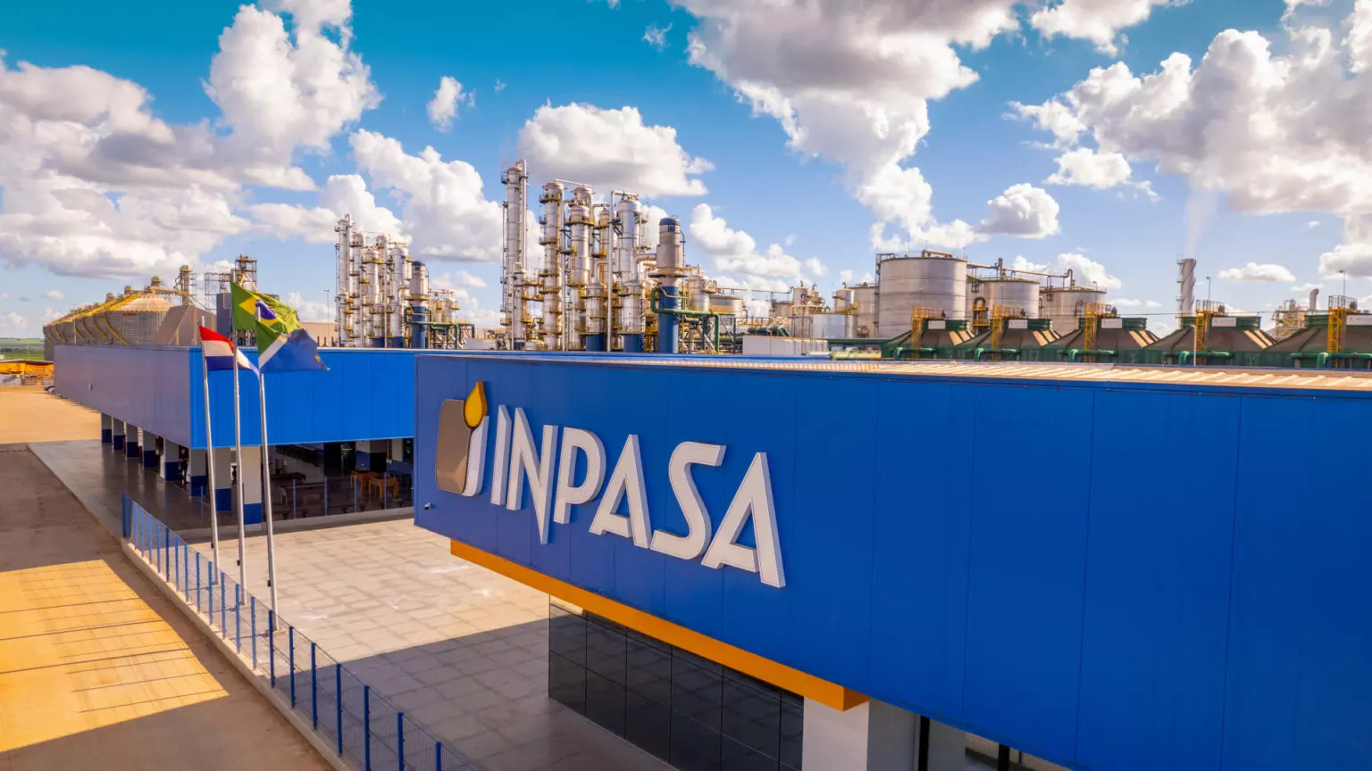 Planta da Inspasa em Sidrolândia. Foto: Julia Briante, Inpasa