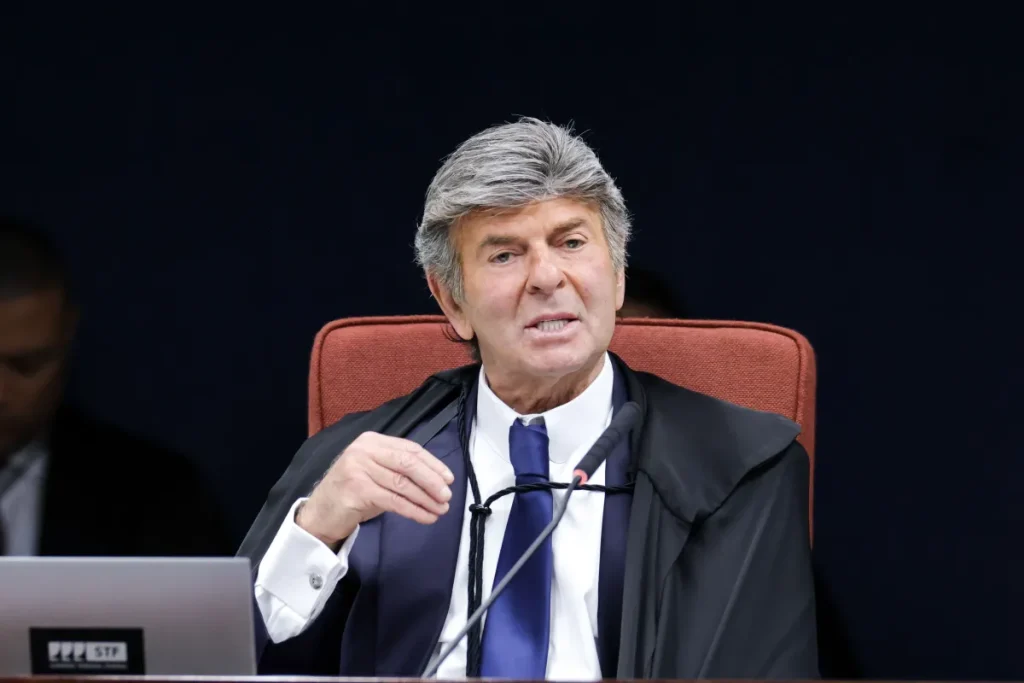 O ministro do STF (Supremo Tribunal Federal) Luiz Fux • Rosinei Coutinho/STF