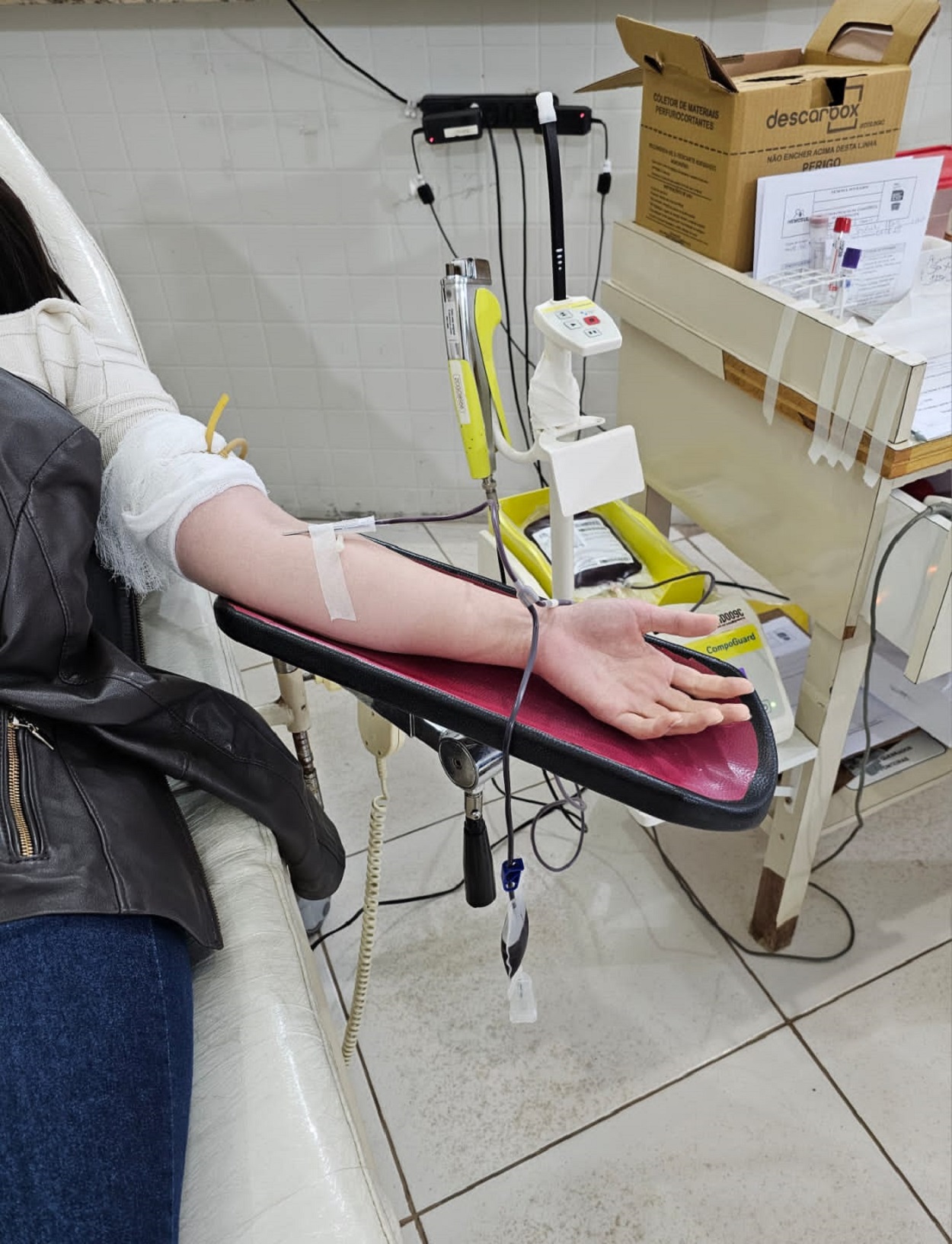 Doadores podem comparecer durante a manhã ou a tarde, conforme horários estabelecidos pela unidade – Crédito: Hemocentro/ Divulgação