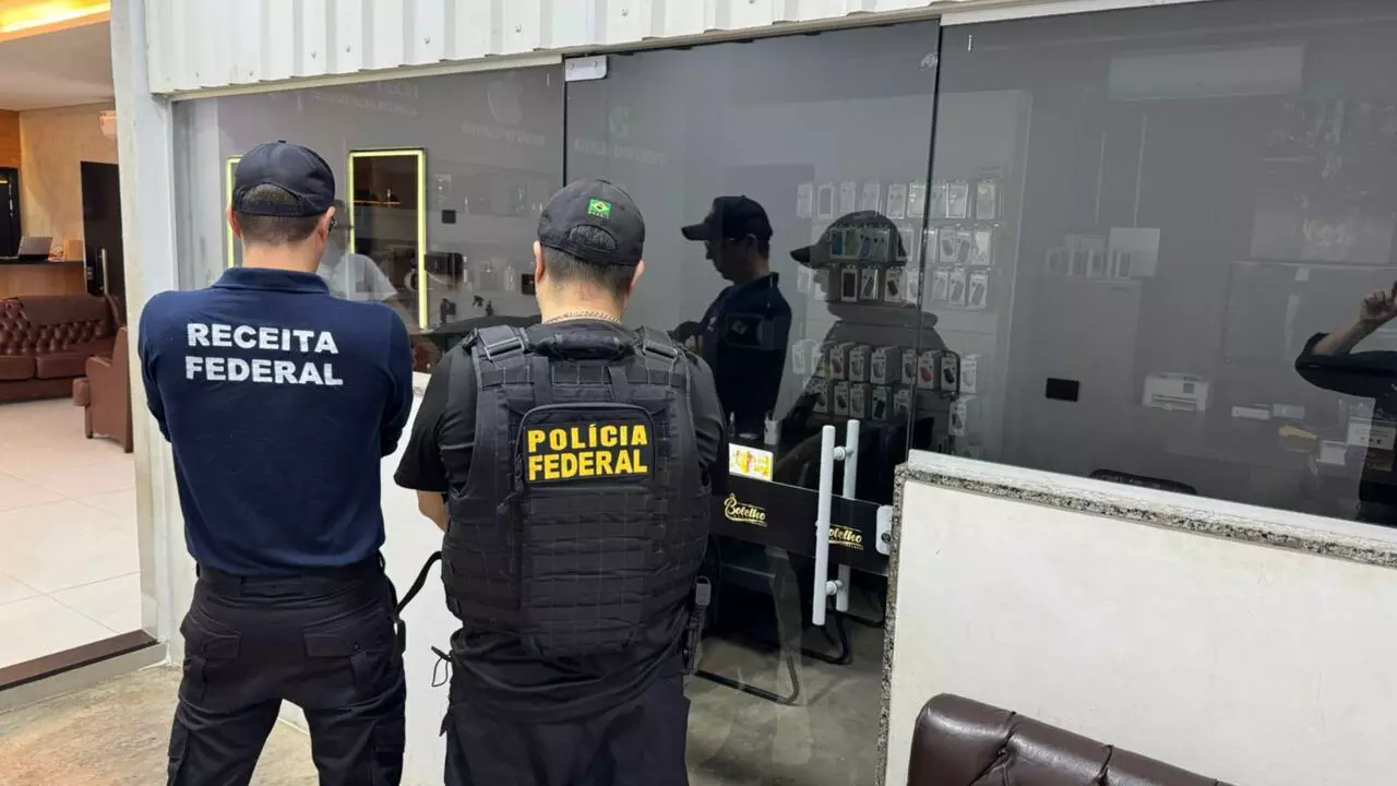 Operação na manhã desta sexta-feira (Divulgação, PF)