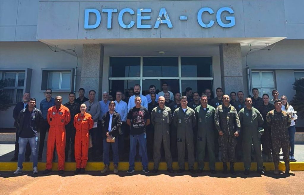 Participantes do Simpósio de Segurança da Aviação, que aconteceu em Campo Grande. Divulgação/Assecom