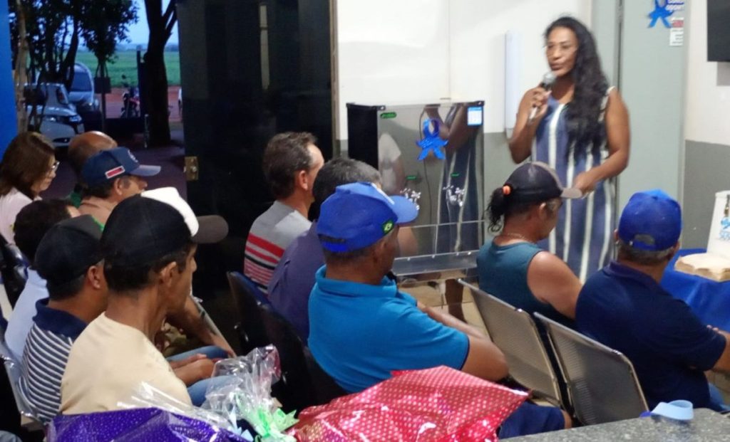 Campanha Novembro Azul foi encerrada com atividades nas Unidades Básicas de Saúde dos distritos de Macaúba e Vila Formosa. Foto: Divulgação Assecom