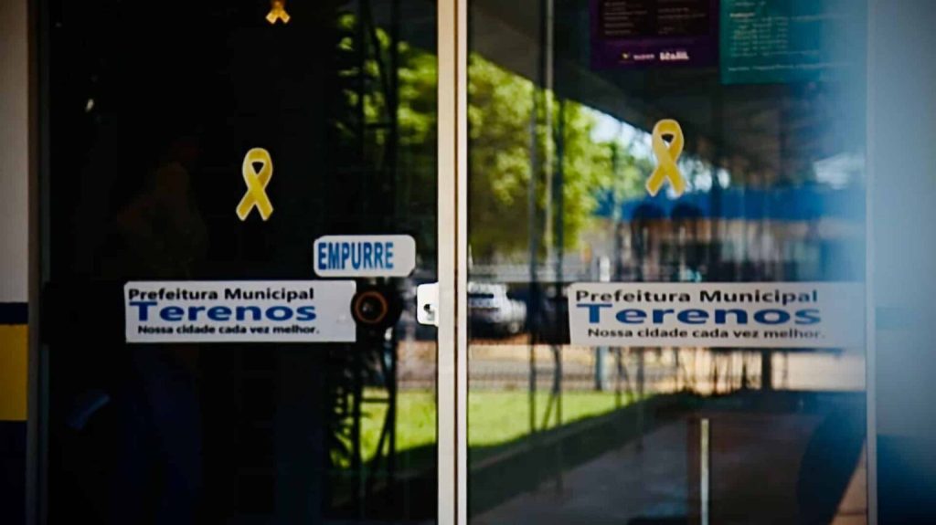 Prefeitura de Terenos. (Foto: Thaís Cardoso, Jornal Midiamax)