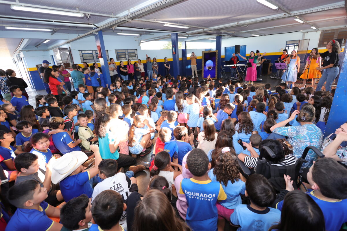 Dourados em 2025 atendeu mais de 30 mil alunos na Rede Municipal de Ensino. Foto: A. Frota