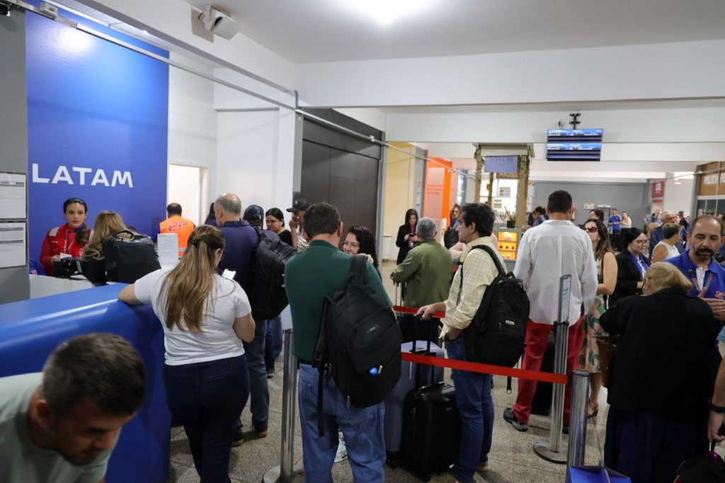 Voos diários da Latam, ligando Dourados ao Aeroporto Internacional de Guarulhos a partir de abril, devem impulsionar o turismo de eventos no município. Foto: A. Frota
