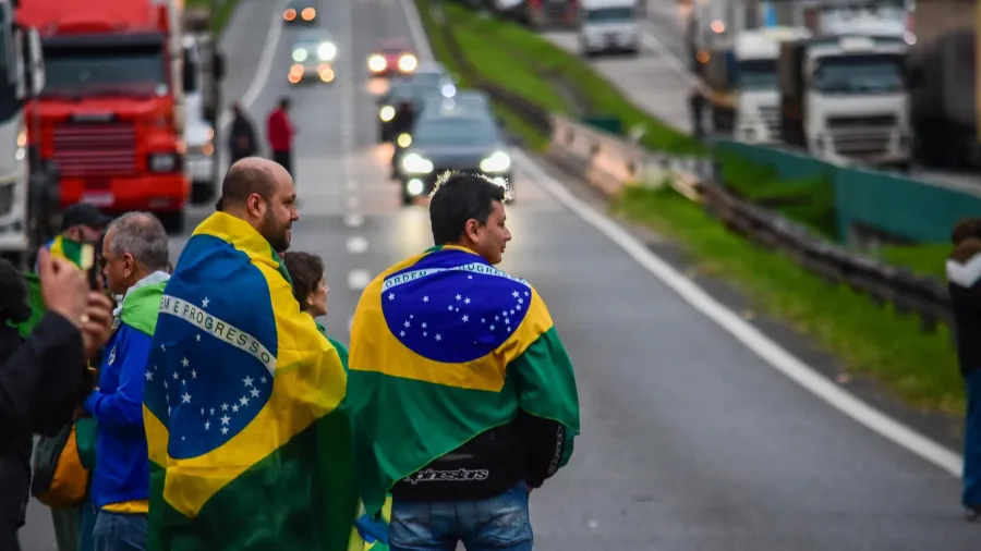 Greve dos caminhoneiros. Imagem: WILL DIAS/ESTADÃO CONTEÚDO