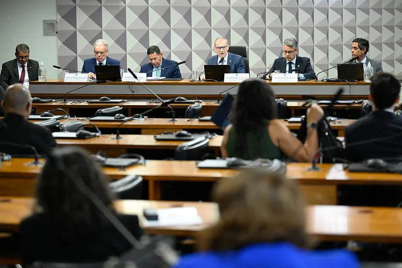 CPI do Crime Organizado realiza oitiva no Senado | Crédito: Andressa Anholete/Agência Senado