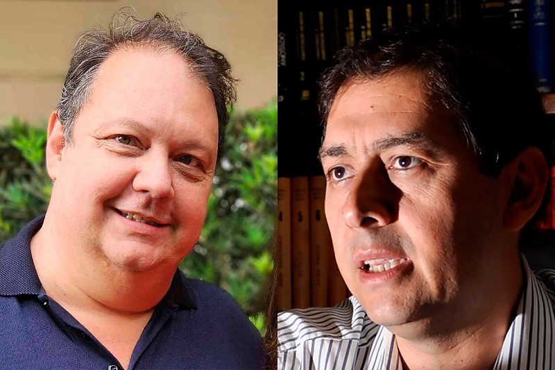 Roberto Mazzini e Alcides Bernal