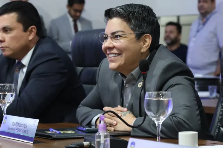 Isa Marcondes foi absolvida em sessão de julgamento que analisava suposto uso irregular de verba parlamentar em Dourados (Foto: Franciele Grott)