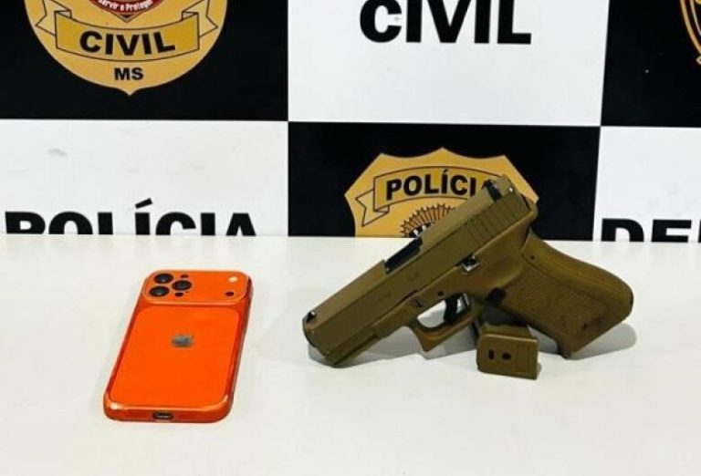 Material apreendido na ação - Crédito: Divulgação PCMS