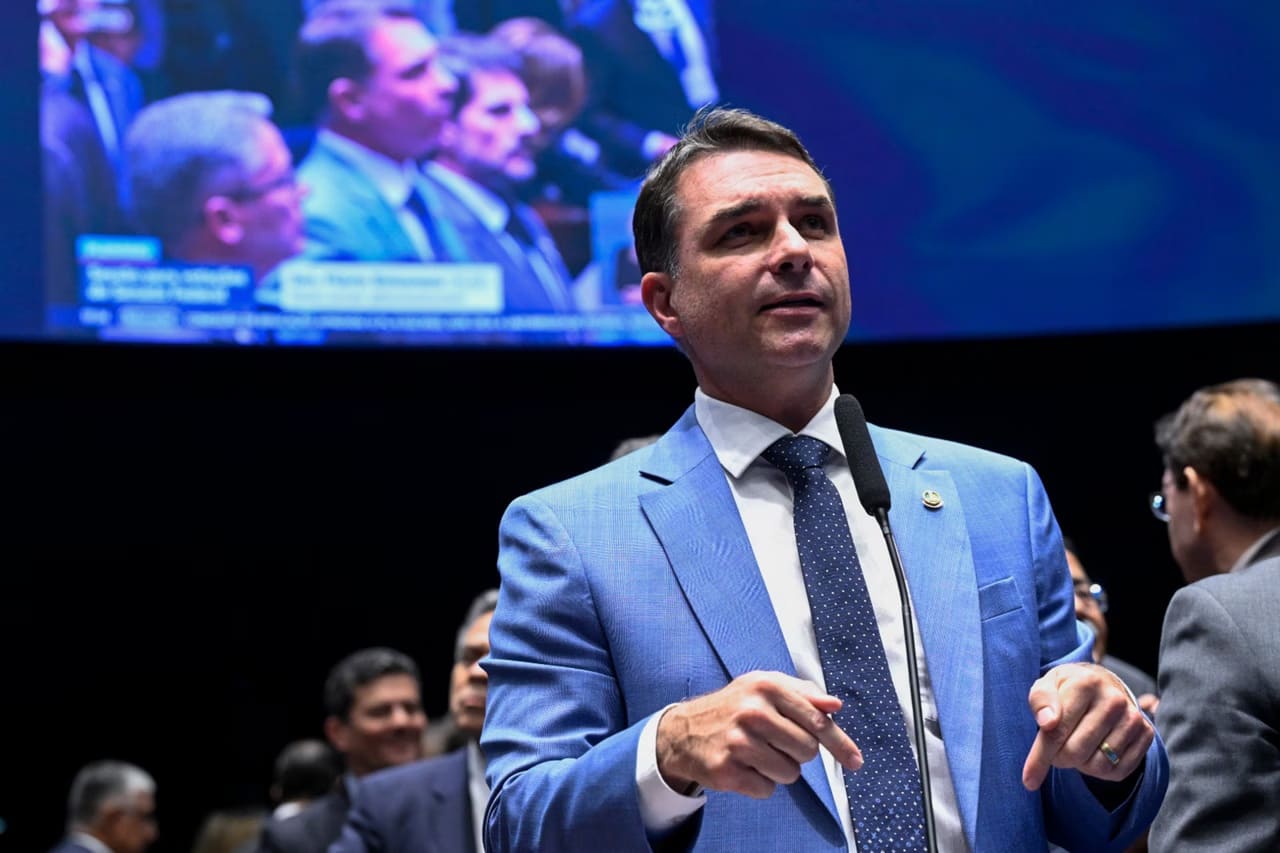 Pré-candidato à Presidência, senador Flávio Bolsonaro (PL-RJ) | Foto: Agência Senado