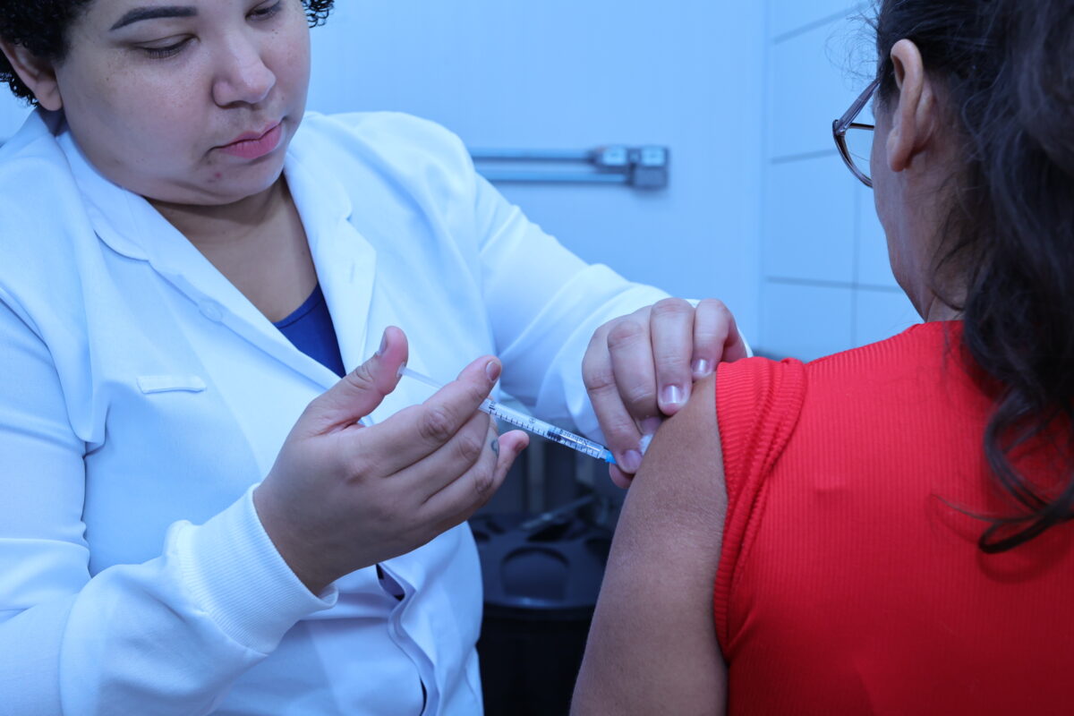 Vacina contra Influenza está disponível nas Unidades Básicas de Saúde e no Posto de Atendimento Médico. Foto: A. Frota
