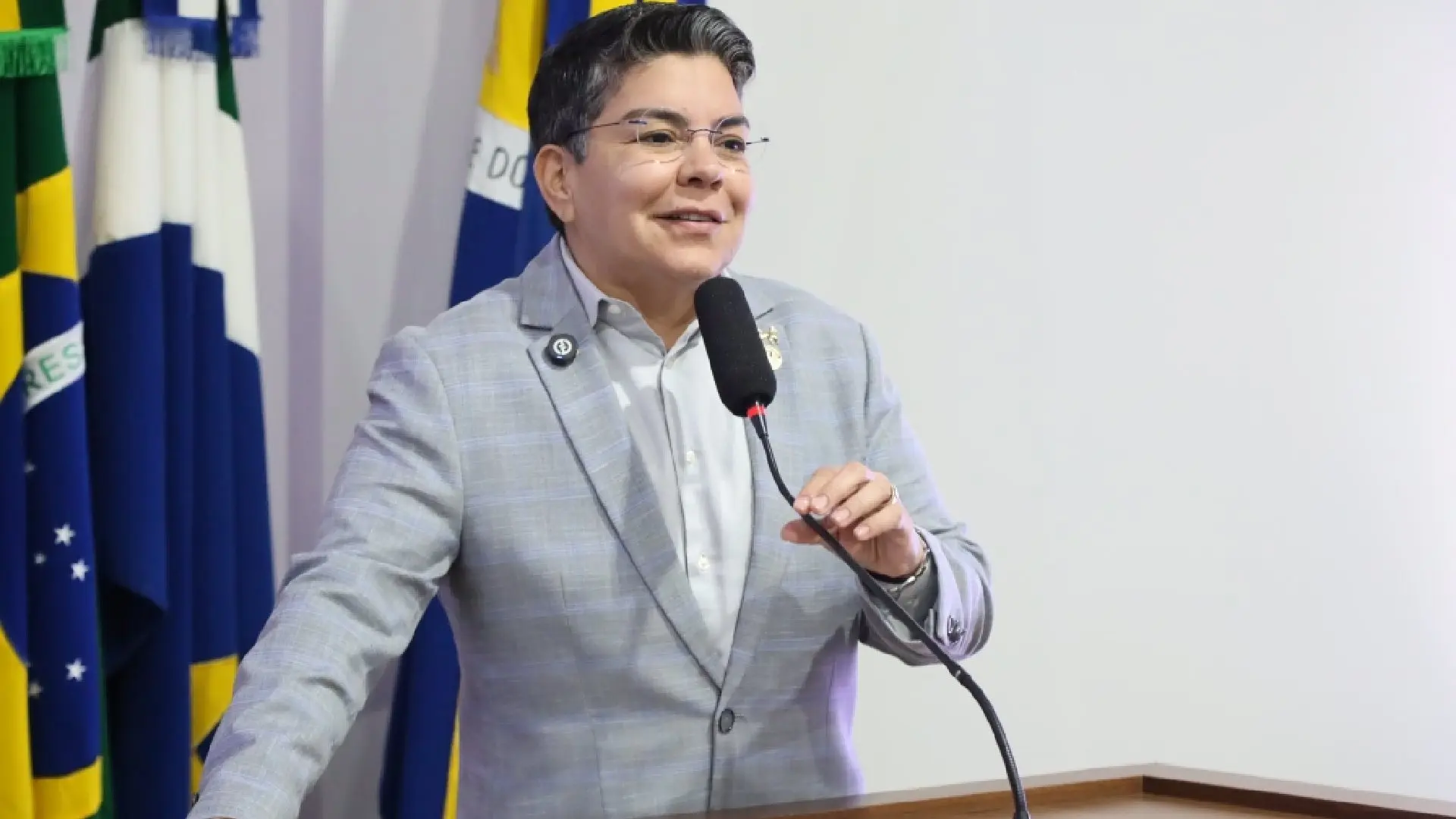 Isa Marcondes é vereadora pelo Republicanos. (Reprodução, Câmara de Dourados)
