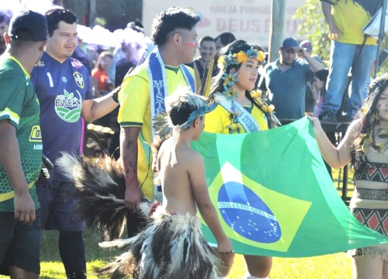 Competição no final de semana na Aldeia Jaguapiru reuniu atletas, moradores e lideranças da comunidade indígena de Dourados