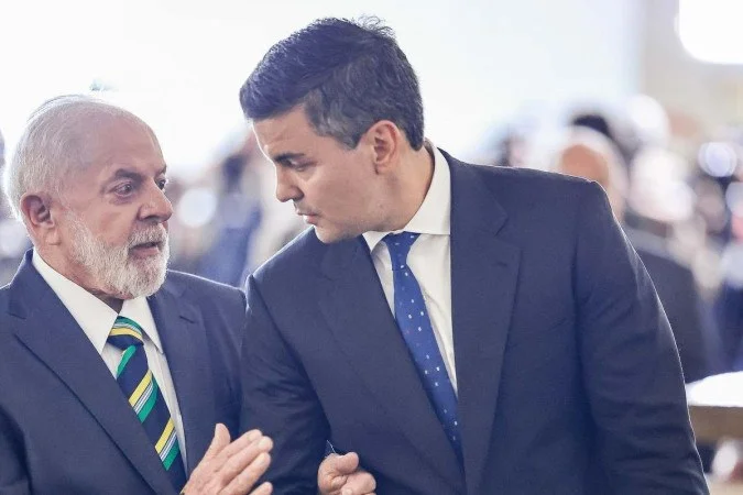 Presidente Santiago Peña telefonou para Lula nesta semana, após repercussão da fala. País convocou embaixador do Brasil para esclarecimentos - (crédito: Ricardo Stuckert / PR)