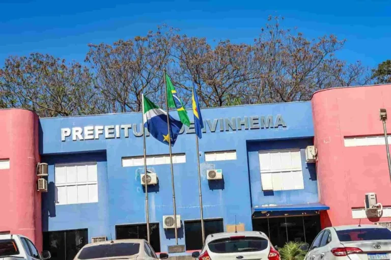 Prefeitura de Ivinhema. (Foto: Eliel Dias, Jornal Midiamax)