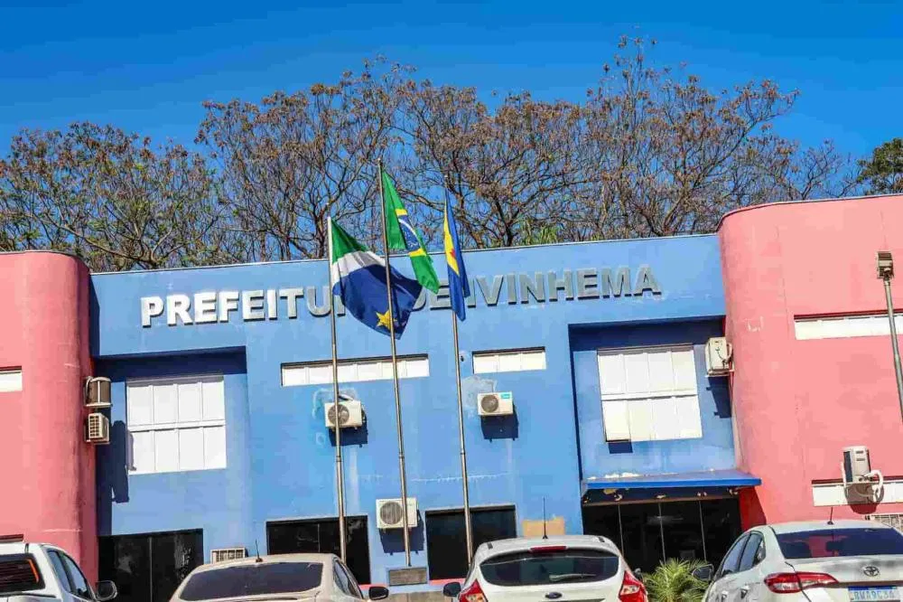 Prefeitura de Ivinhema. (Foto: Eliel Dias, Jornal Midiamax)