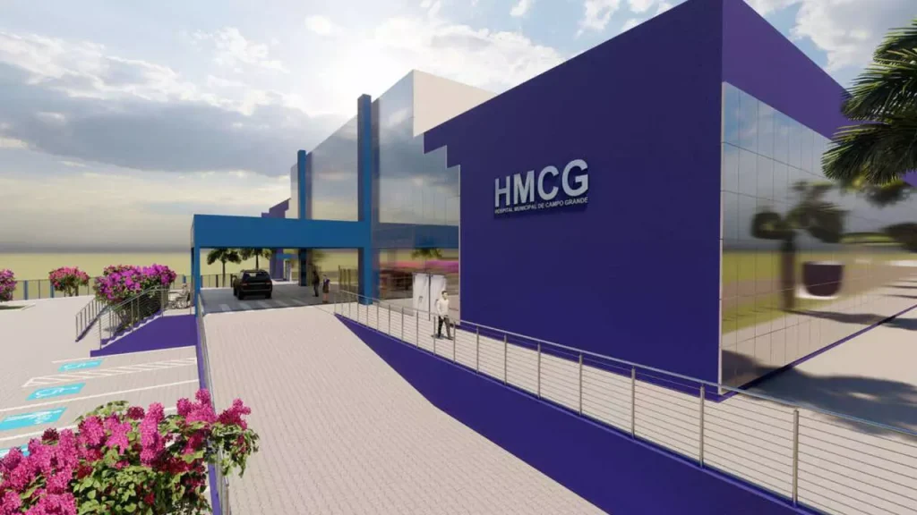 Projeto do Hospital Municipal de Campo Grande (Divulgação, PMCG)