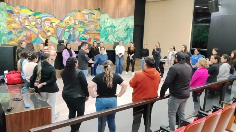 Defesa pessoal foi tema de curso a servidoras municipais.(Foto: Assessoria)