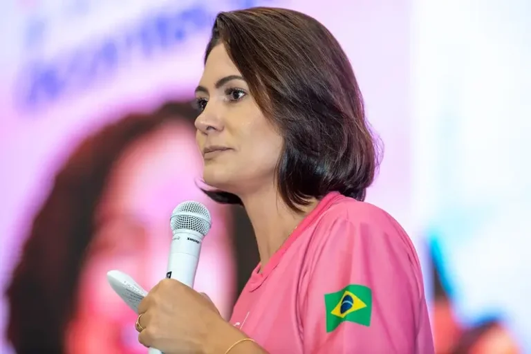A ex-primeira-dama Michelle Bolsonaro (PL/Divulgação)