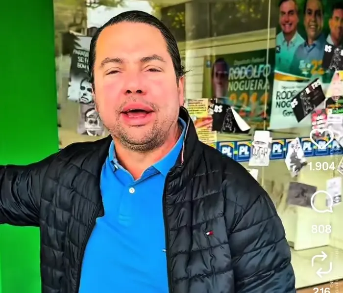 Rodolfo postou vídeo nas redes sociais. (Instagram, Reprodução)