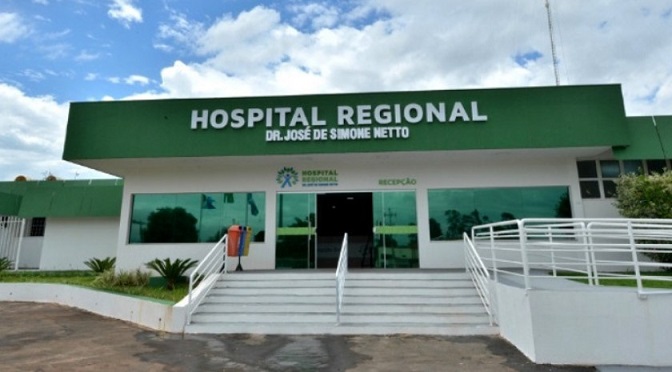 Hospital Regional Dr. José Simone Netto. (Divulgação, HRPP)