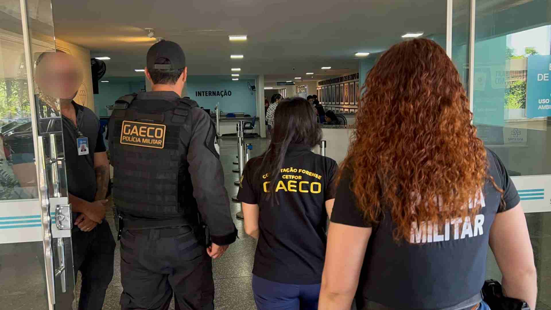 Ao menos seis equipes do Gaeco estão na Santa Casa (Vinícios Araújo, Jornal Midiamax)