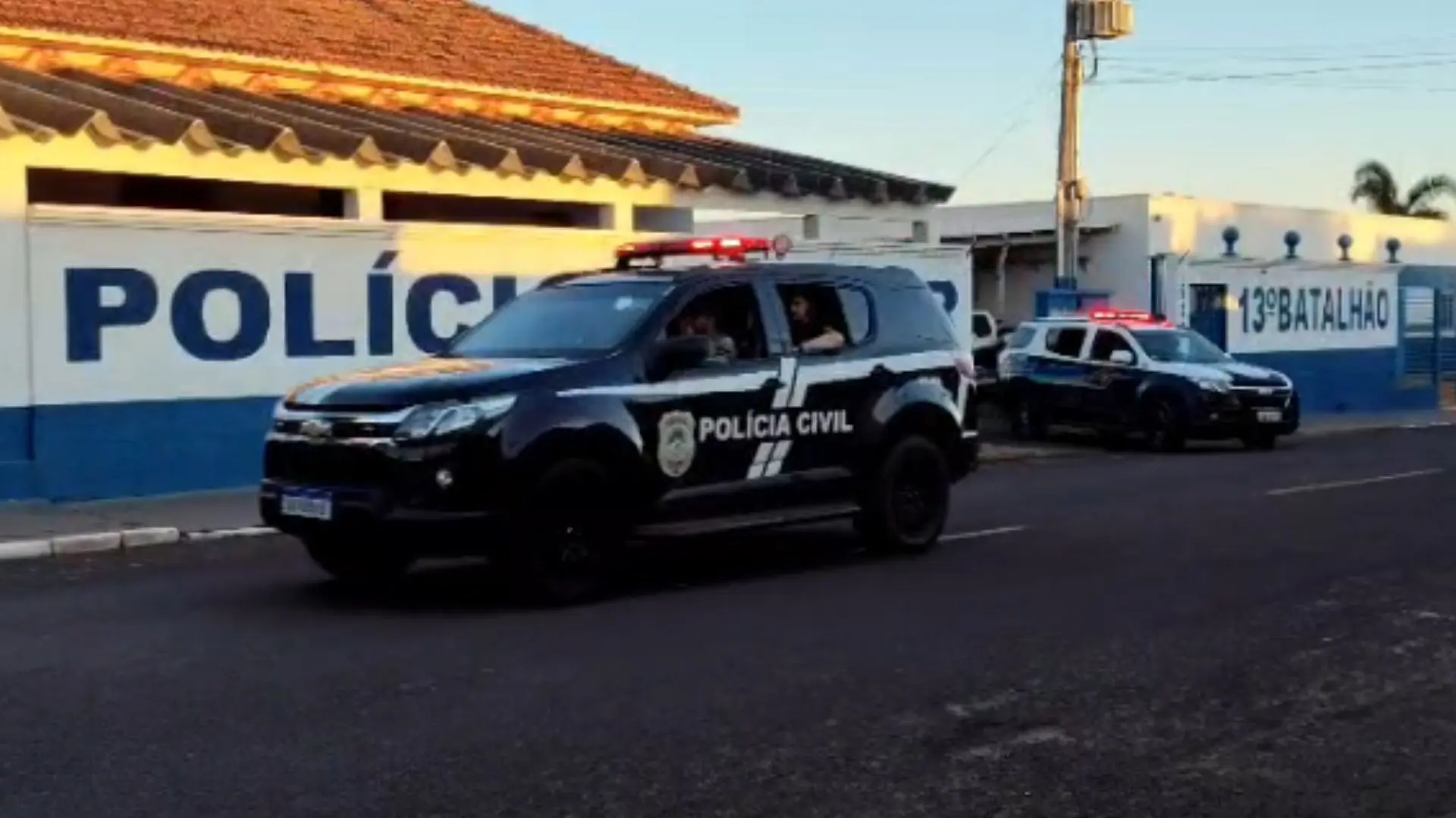 Operação mobilizou várias forças de segurança. (Reprodução, PCMS)